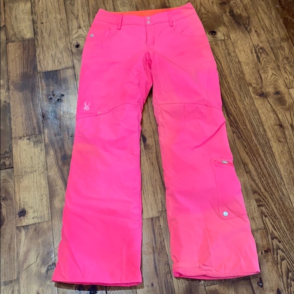 Spyder Neon Pink Ski Pant